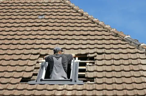 Pose de velux - Lagupie